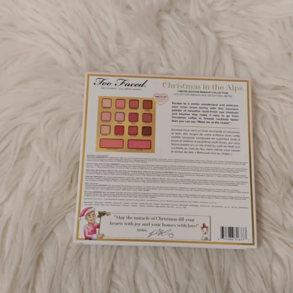 🎄FIRM! NWT TOO FACED CHRISTMAS IN THE ALPS LIMITED EDITION MAKEUP COLLECTION